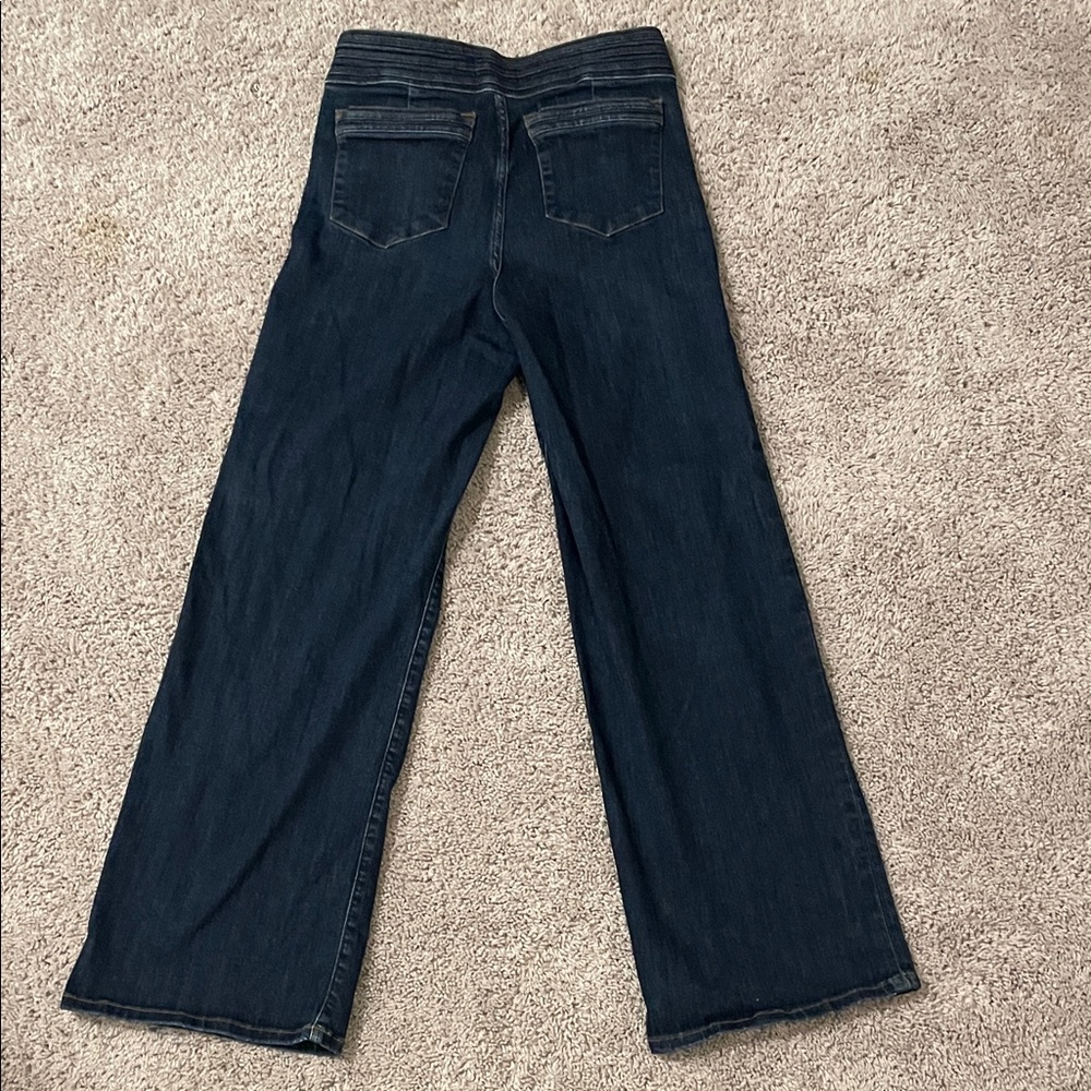 Frame Denim Dark Blue Flare Jeans - Picture 4 of 5